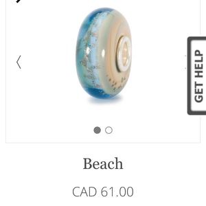 Trollbeads Beach Charm